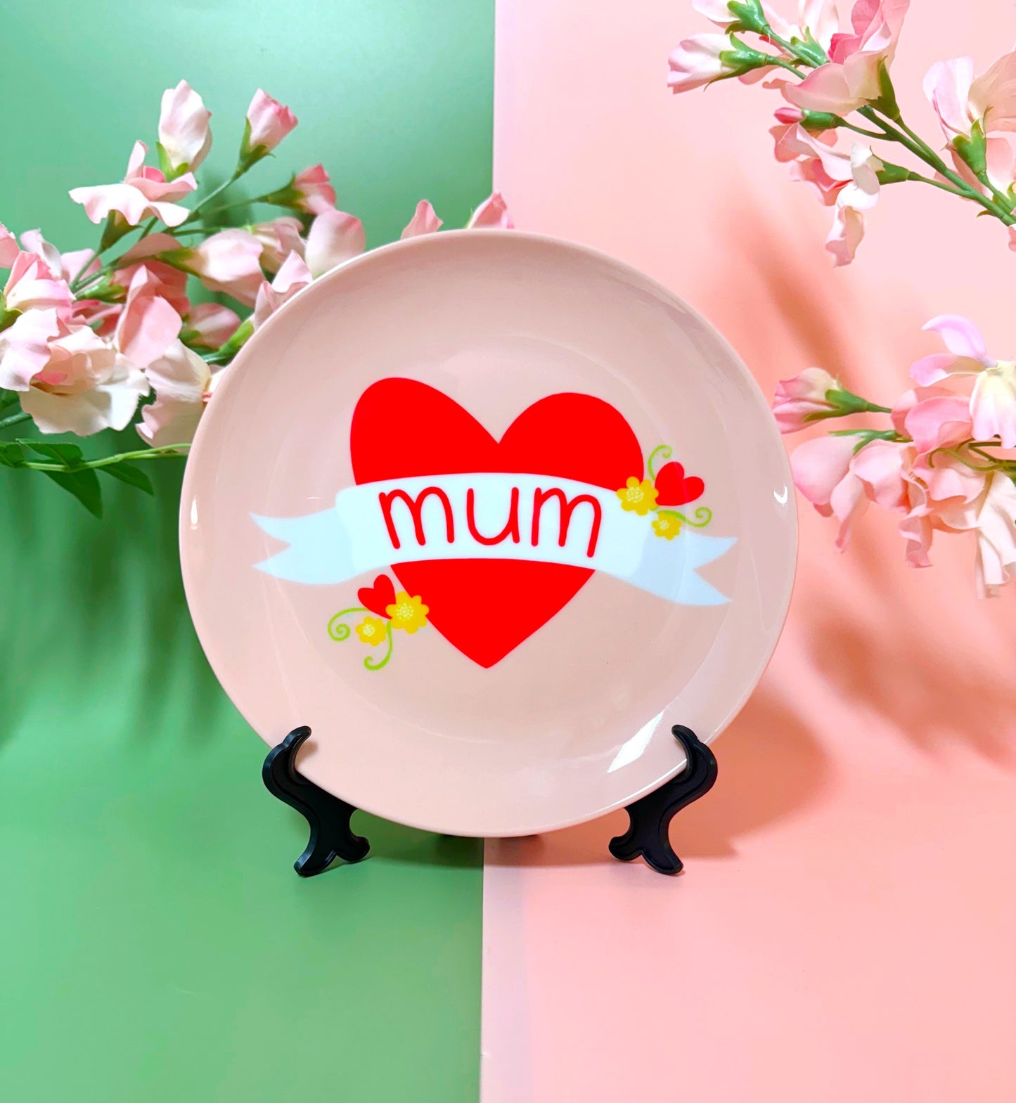 Custom dinner plates
