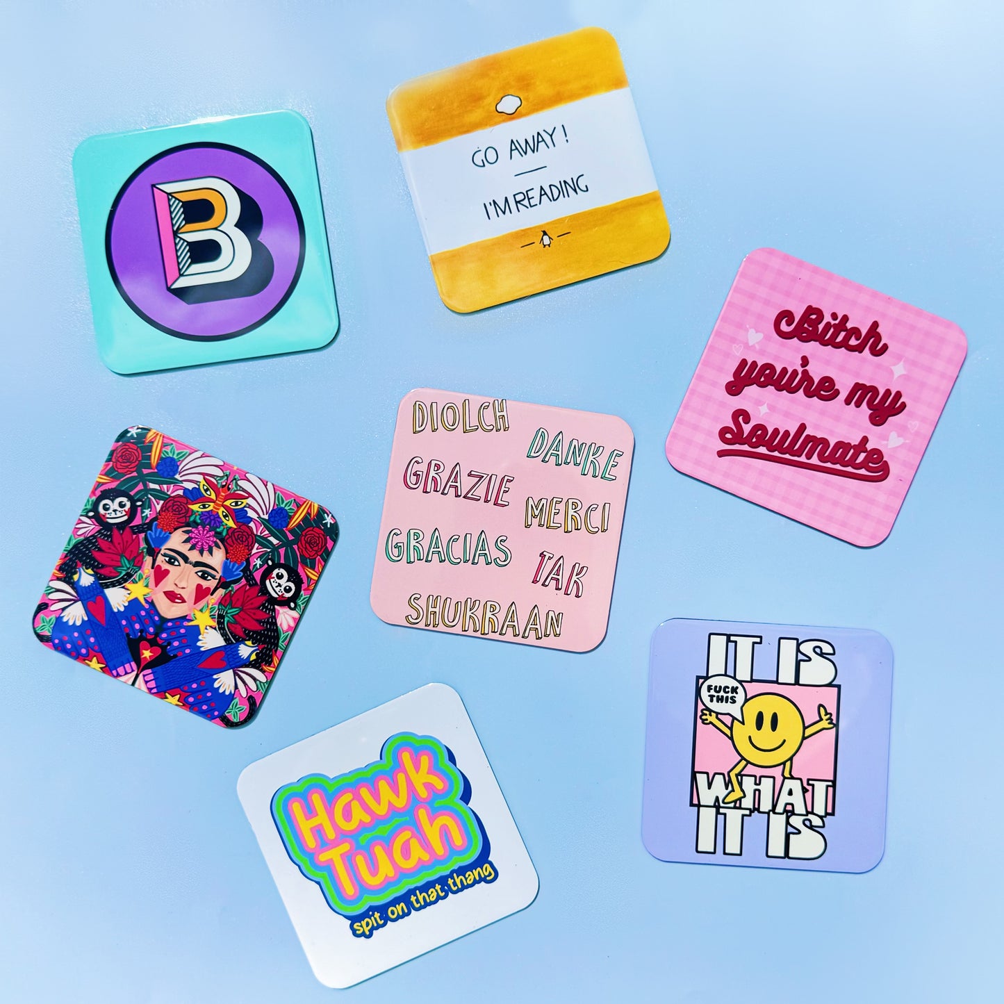 Fridge photo magnets with your picture, photo or text