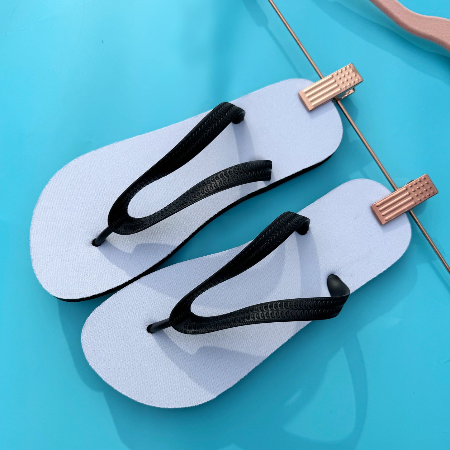 Personalised flip flops by Art Wow Print