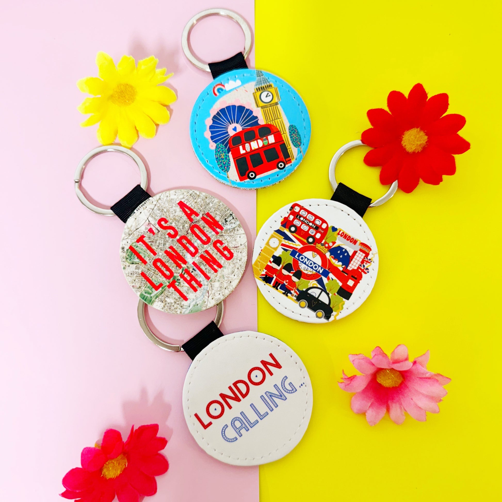 Personalised key ring keychain