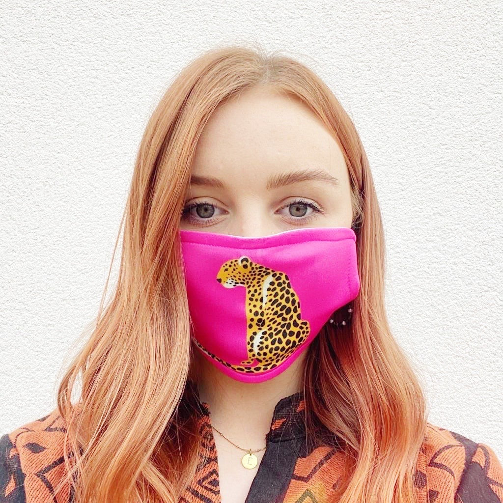 Printed face masks