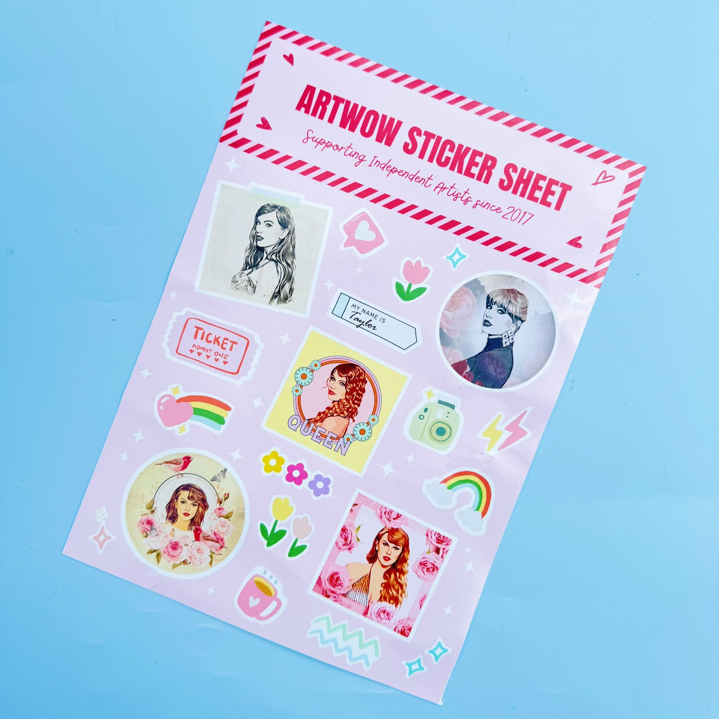 Sticker sheet printing