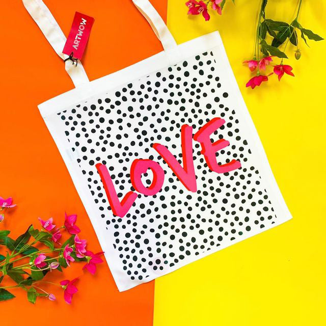 Custom printed tote bags